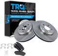 TRQ Front Brake Pad & Rotor Kit for Chrysler 300 & Dodge
