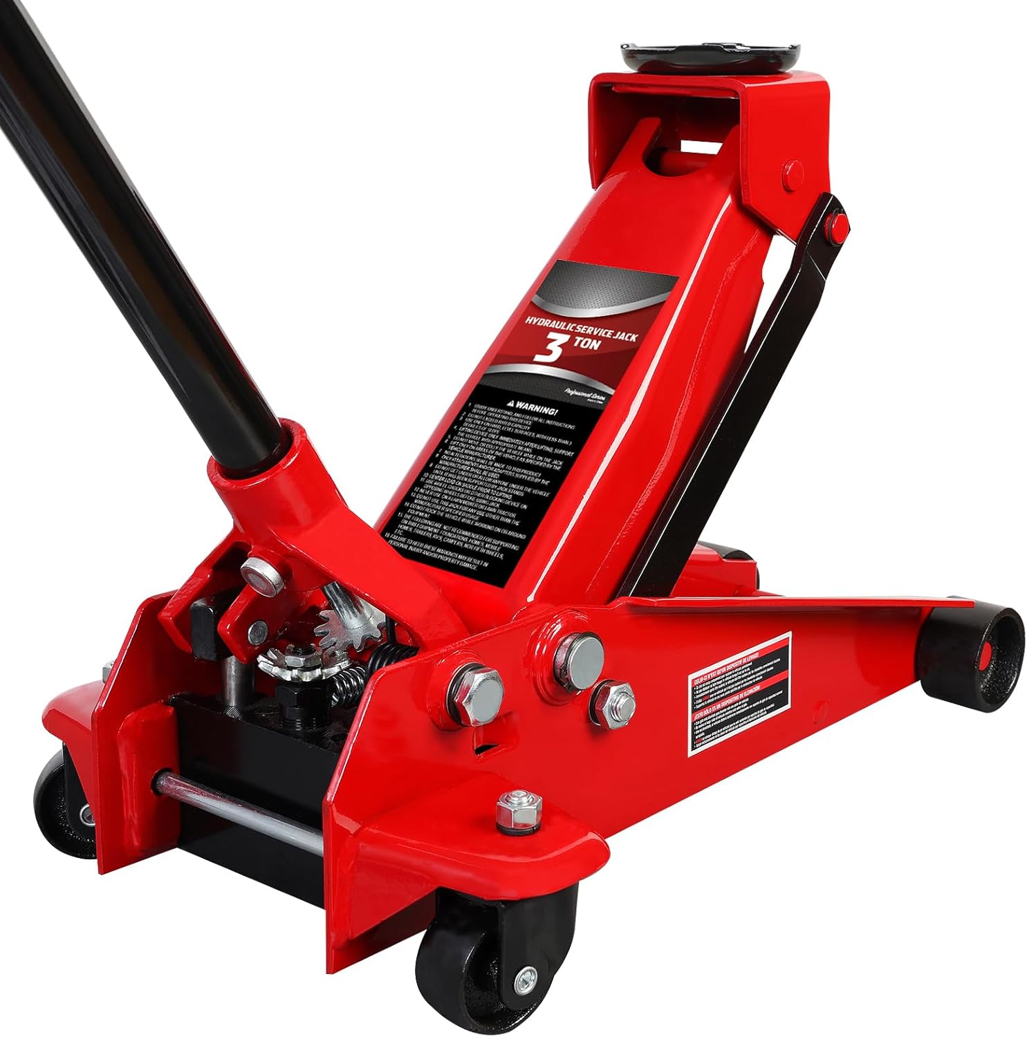 BIG RED Hydraulic Car Jack with Fast Pump for 3 Ton Capacity