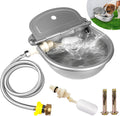 Automatic Water Dispenser for Dogs - Self Filling Stainless Steel Bowl