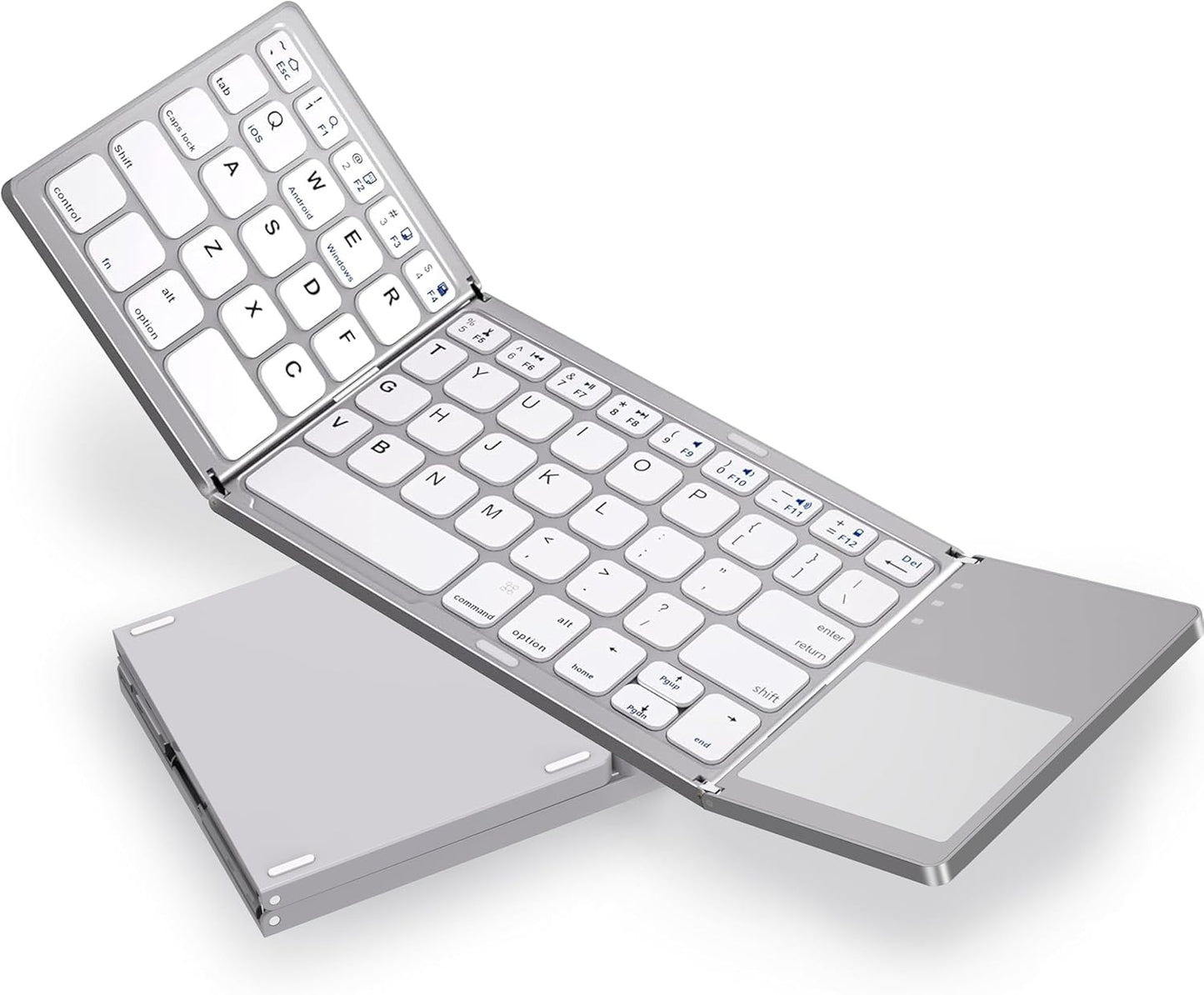 Acoucou Foldable Bluetooth Keyboard - Portable & Sensitive Touchpad! 