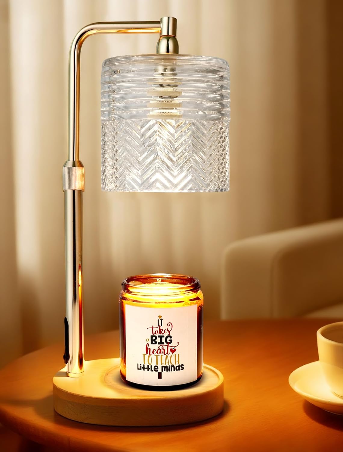 Candle Warmer Lamp with Timer Dimmable for Home Decor Gifts