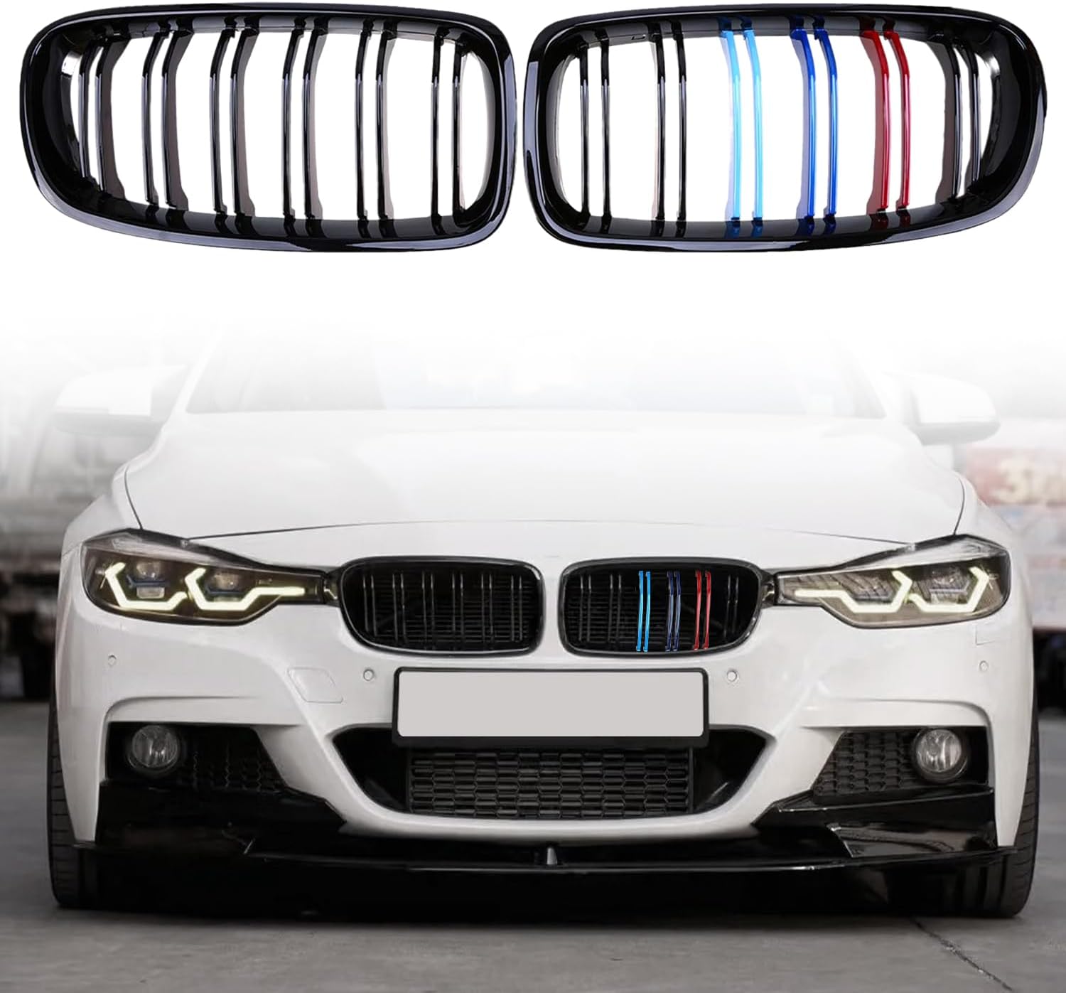 F30 Grill Black Kidney Grille for BMW 3 Series 2012-2018