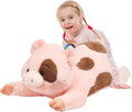 Pig Stuffed Animal 31.5 in Giant Plush Piggy - Cozy Cuddle Pillow