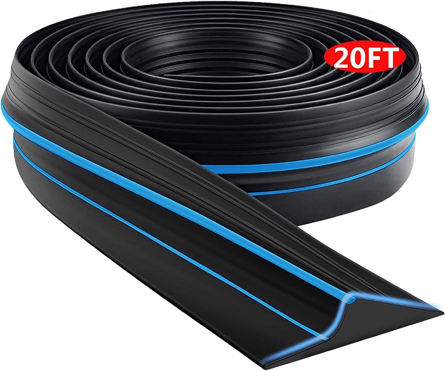 Jin&Bao Universal Garage Door Threshold Seal Strip for Weatherproofing