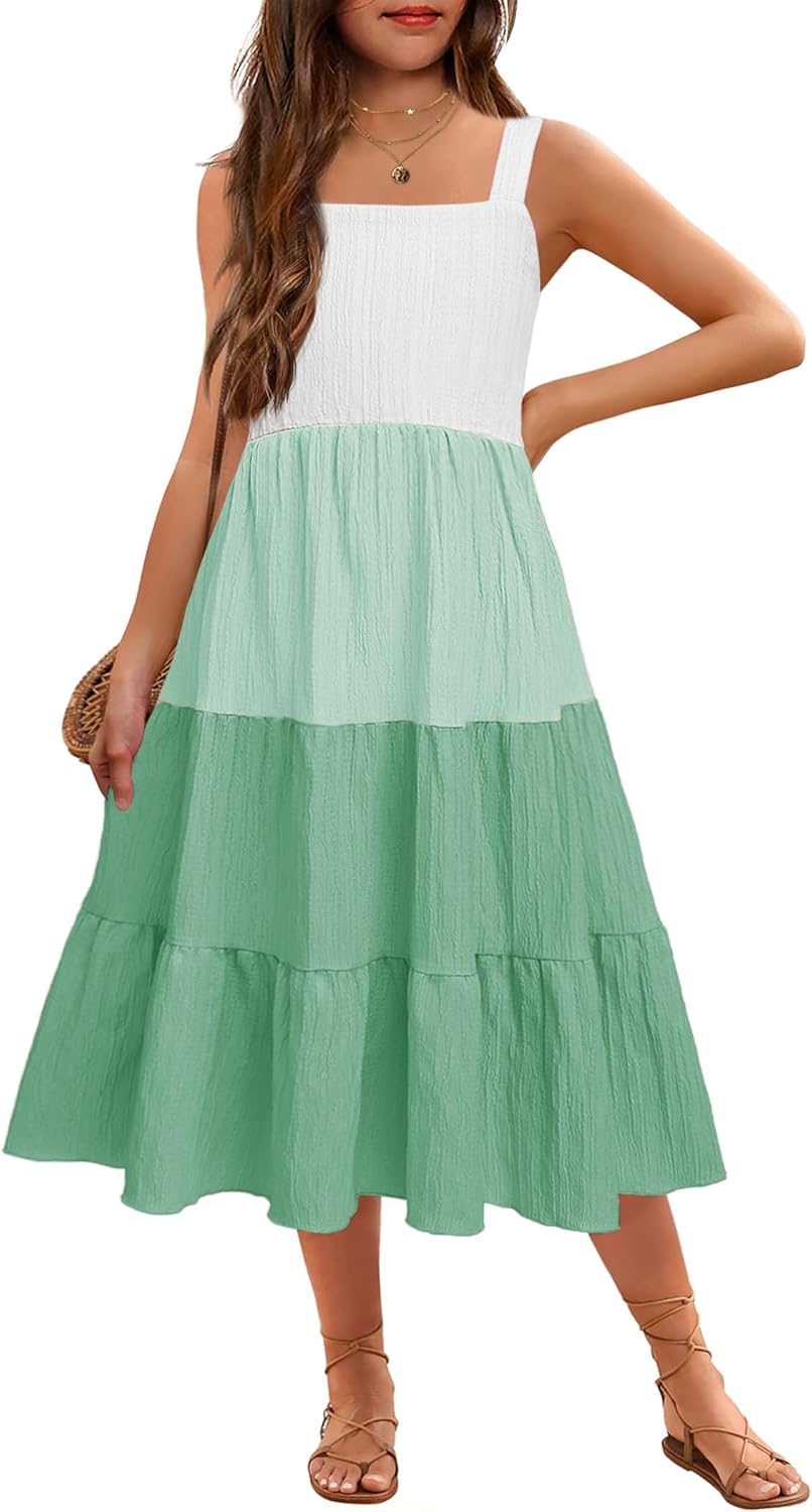 Arshiner Toddler Girl's Summer Cami Dress for Stylish Fun