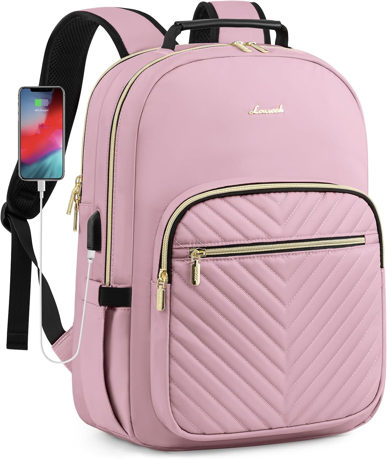 LOVEVOOK Laptop Backpack Purse for Women - Stylish & Functional