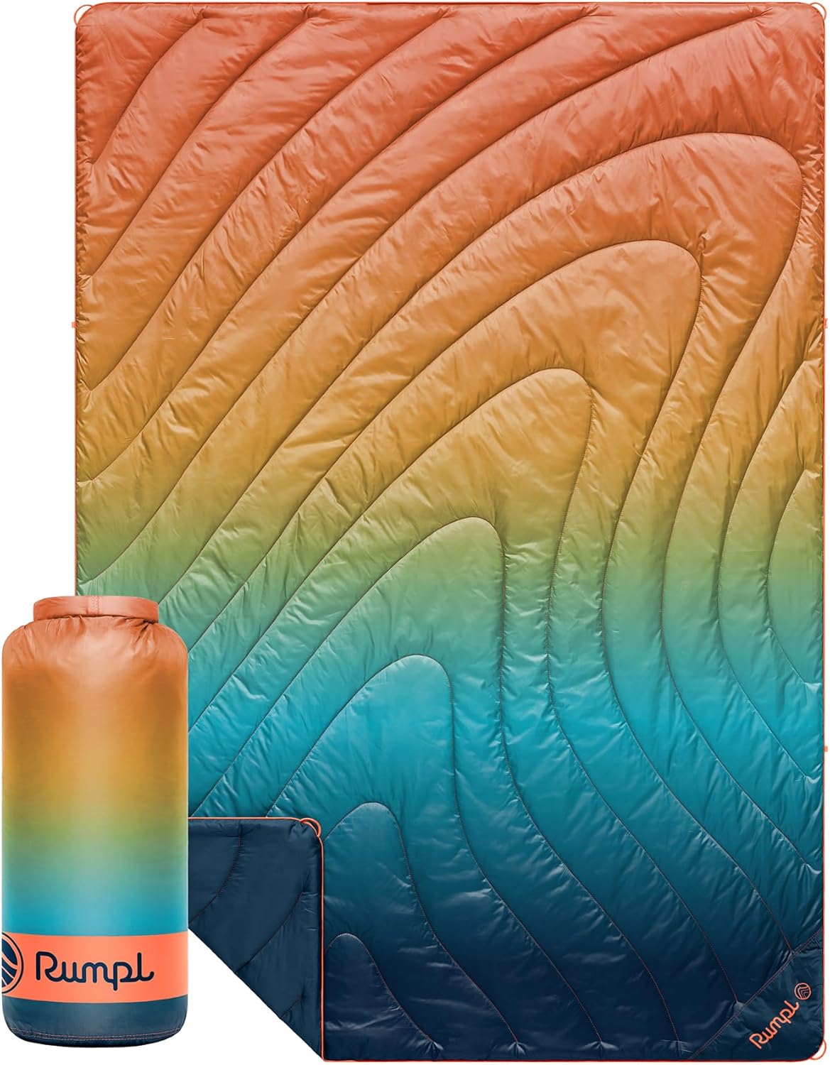 Rumpl Original Puffy Blanket - Warm, Water-Resistant Camping Gear