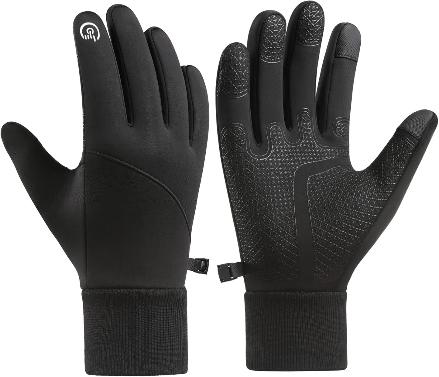 SUJAYU Touch Screen Winter Gloves - Stay Warm & Dry