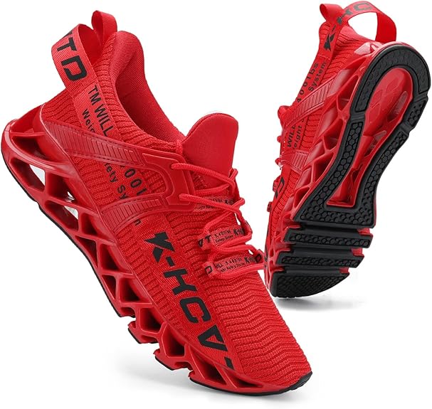 KCVTD Steel Toe Shoes for Men - Indestructible Safety Sneakers