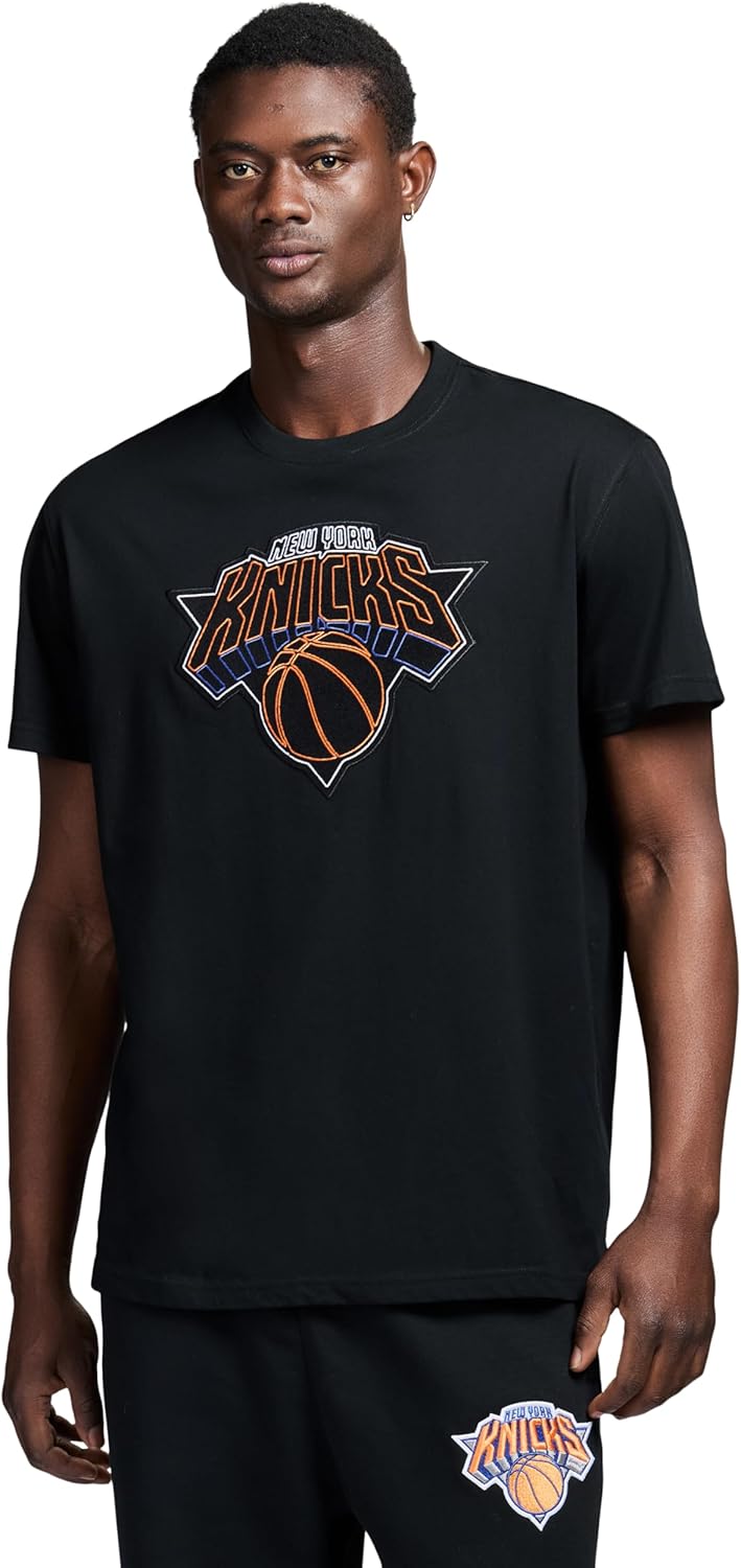 GAME 7 NBA Mens Short Sleeve Oversized Heavyweight T-Shirt