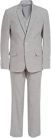 Calvin Klein Boys' 3-Piece Formal Suit Set for Stylish Kids