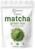 Pure 1lb Matcha Powder | First Harvest Japanese Organic