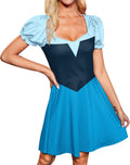 For G and PL Womens Halloween Cosplay Flare Mini Dress - Playful Puff