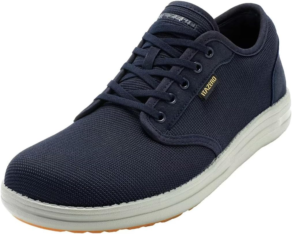 1TAZERO Wide-Shoes for Men: Comfortable Slip-On Loafers