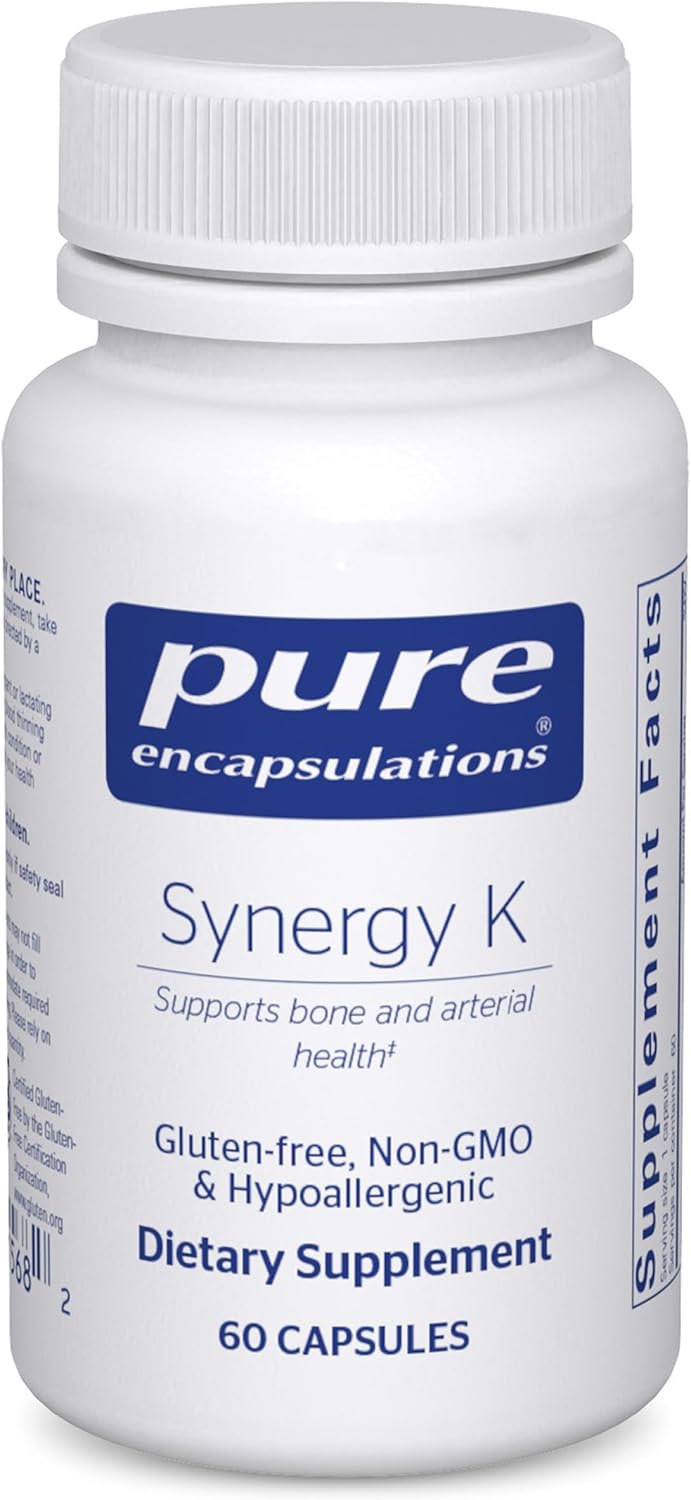 Pure Encapsulations Synergy K - Essential Vitamins for Bone Health