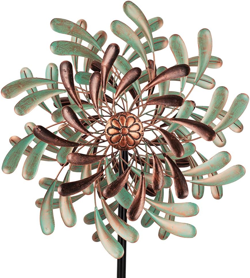 20 Wind Spinners Outdoor for Yard - Large Kinetic Metal Decor