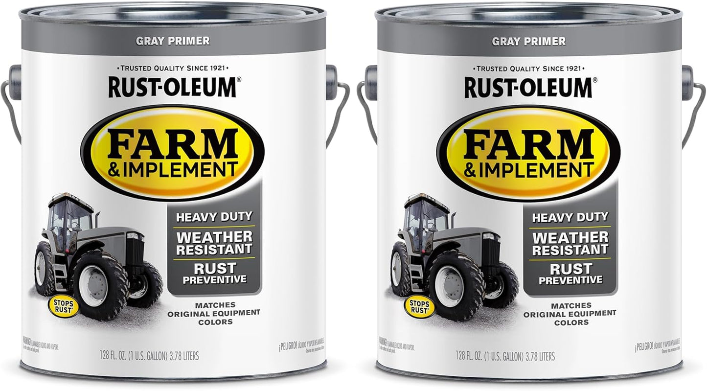 Rust-Oleum Farm & Implement Enamel Primer 2 Pack for Equipment