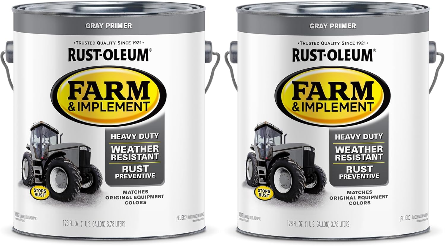 Rust-Oleum Farm & Implement Enamel Primer 2 Pack for Equipment