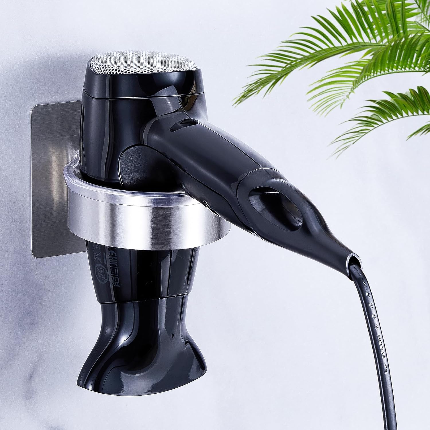 Stainless Steel Hair Dryer Holder by WAYASI