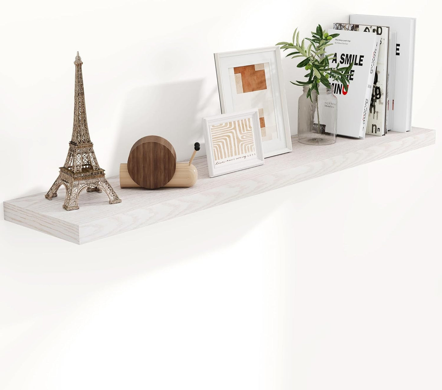 Floating Shelves 55 Inch Long for Rustic Home Decor and Storage