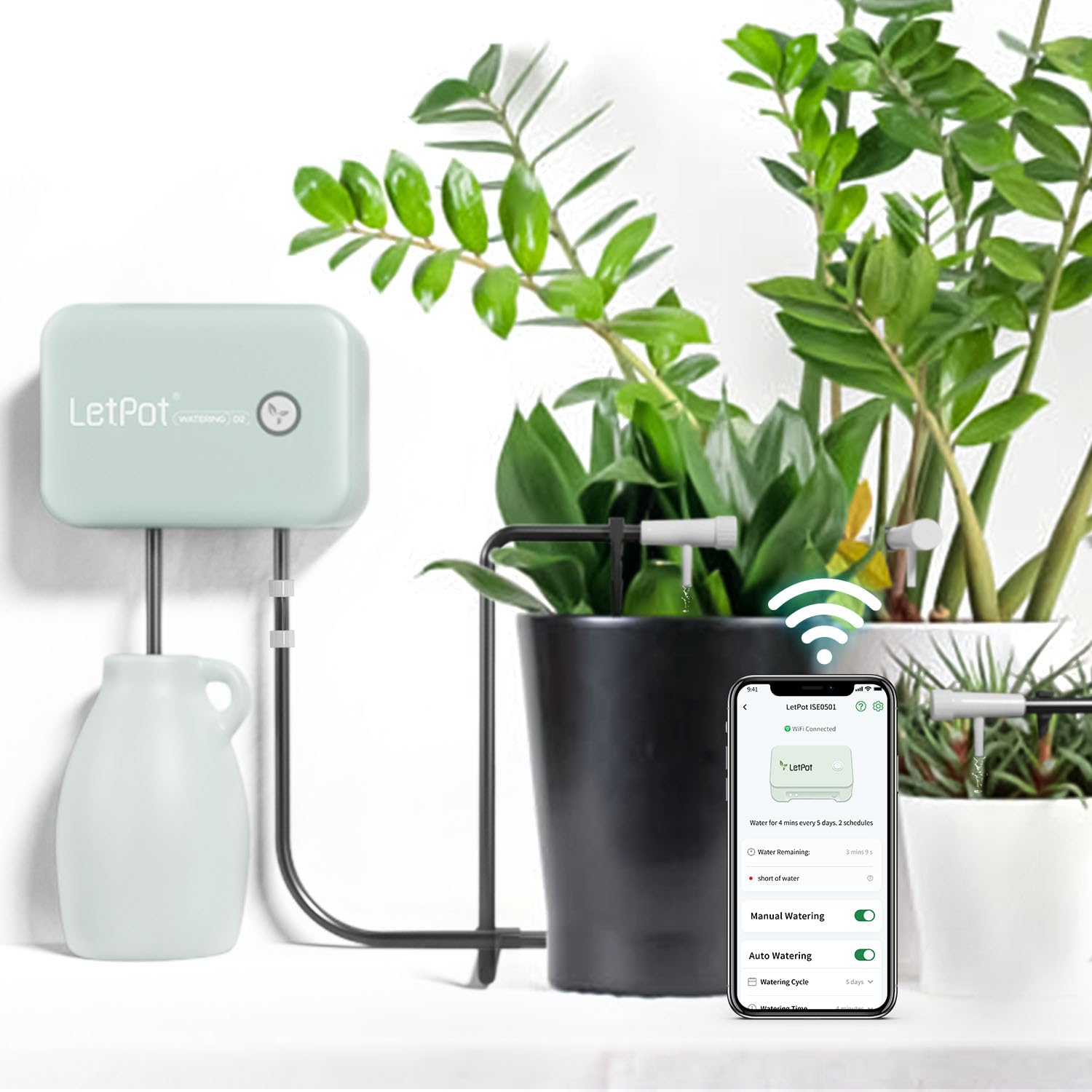 LetPot Automatic Watering System for Potted Plants - Smart Drip Kit