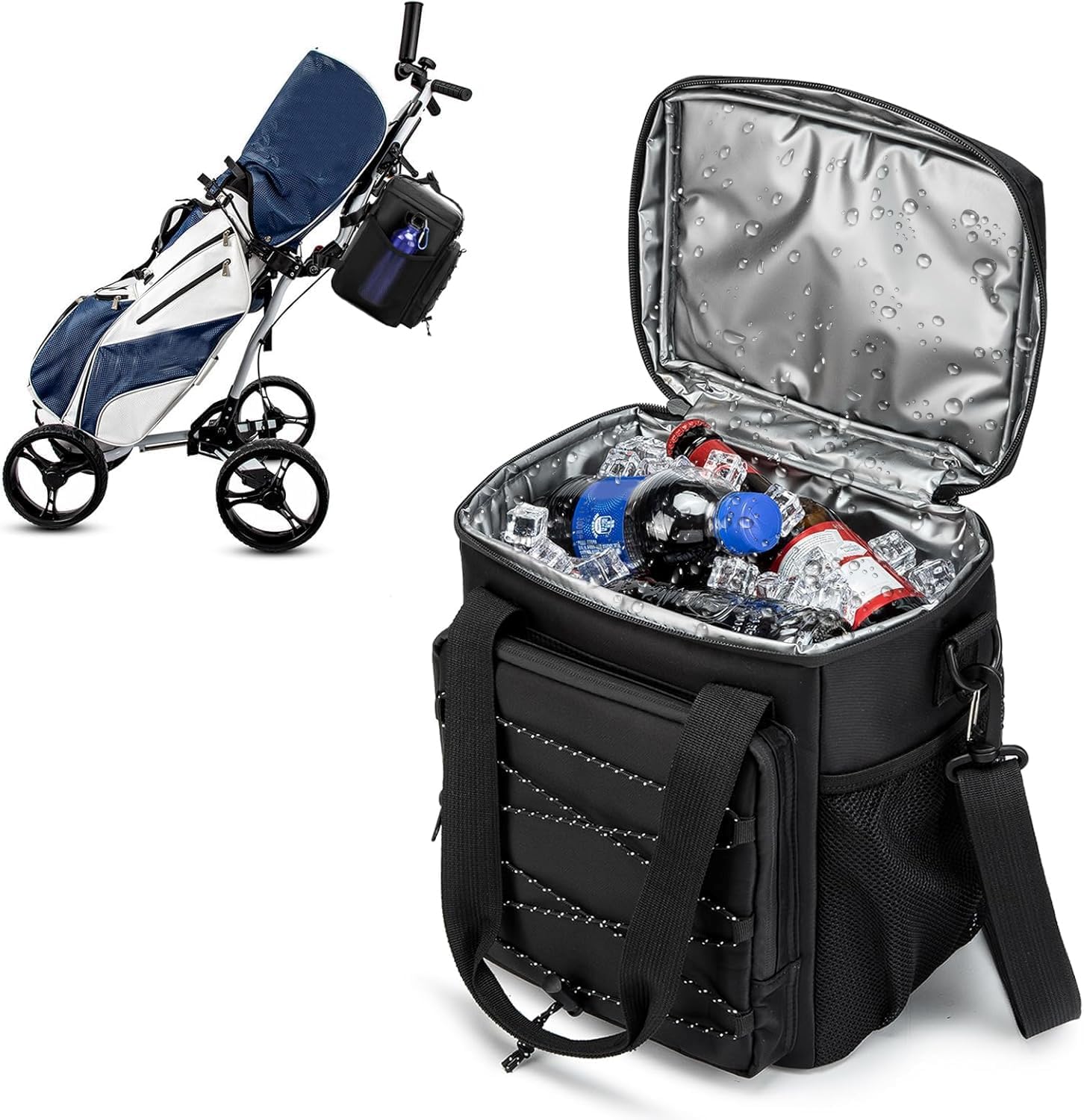 ROYALFAIR Insulated Golf Cooler Bag - Keep Drinks Ice Cold on the Go!