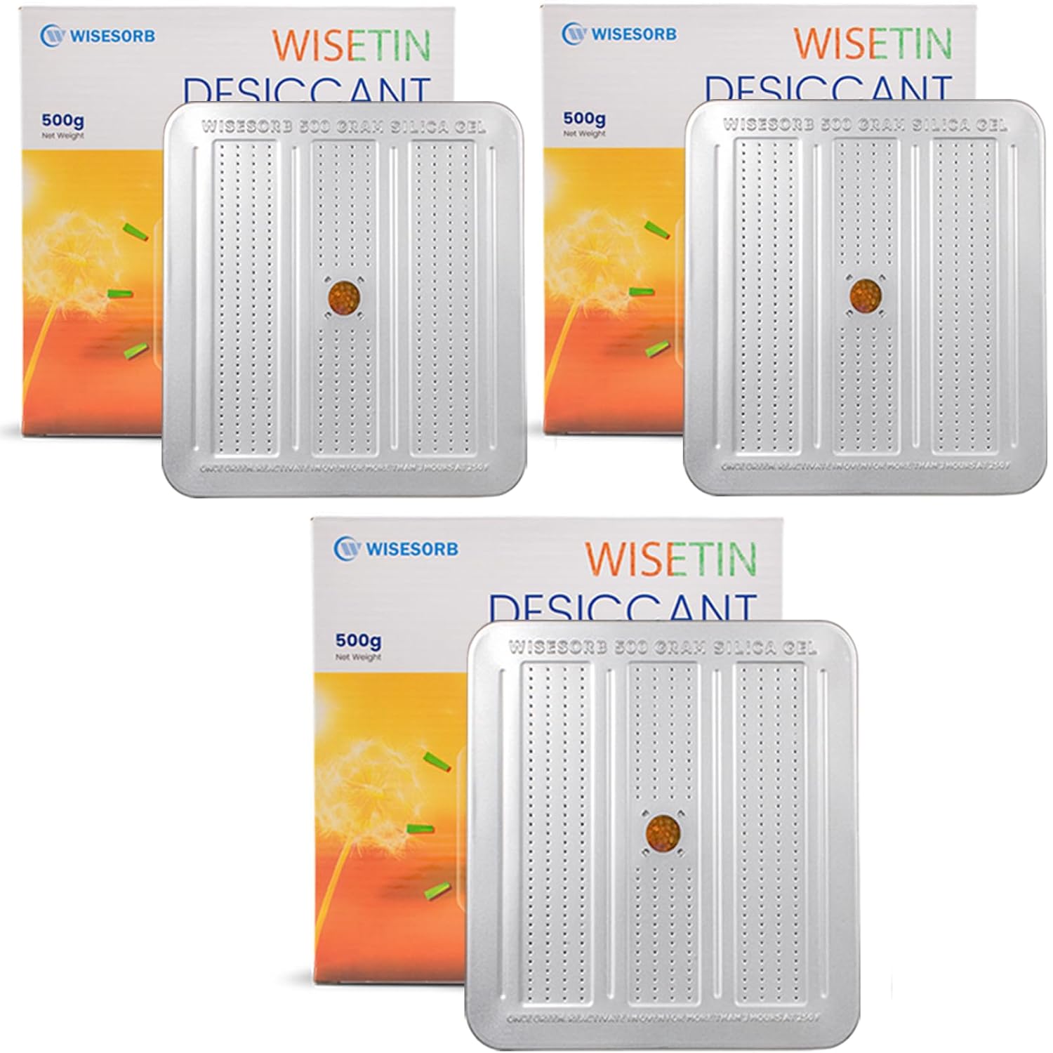 Portable 500 Gram Desiccant Canisters for Gun Safe Moisture Control
