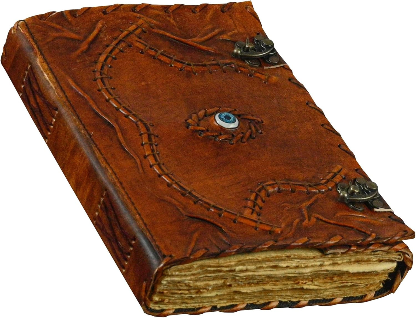 Hocus Pocus Book of Spells Leather Journal for Writing and Art