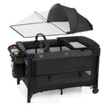 BABY JOY 5-in-1 Pack and Play with Canopy - Convertible Bedside