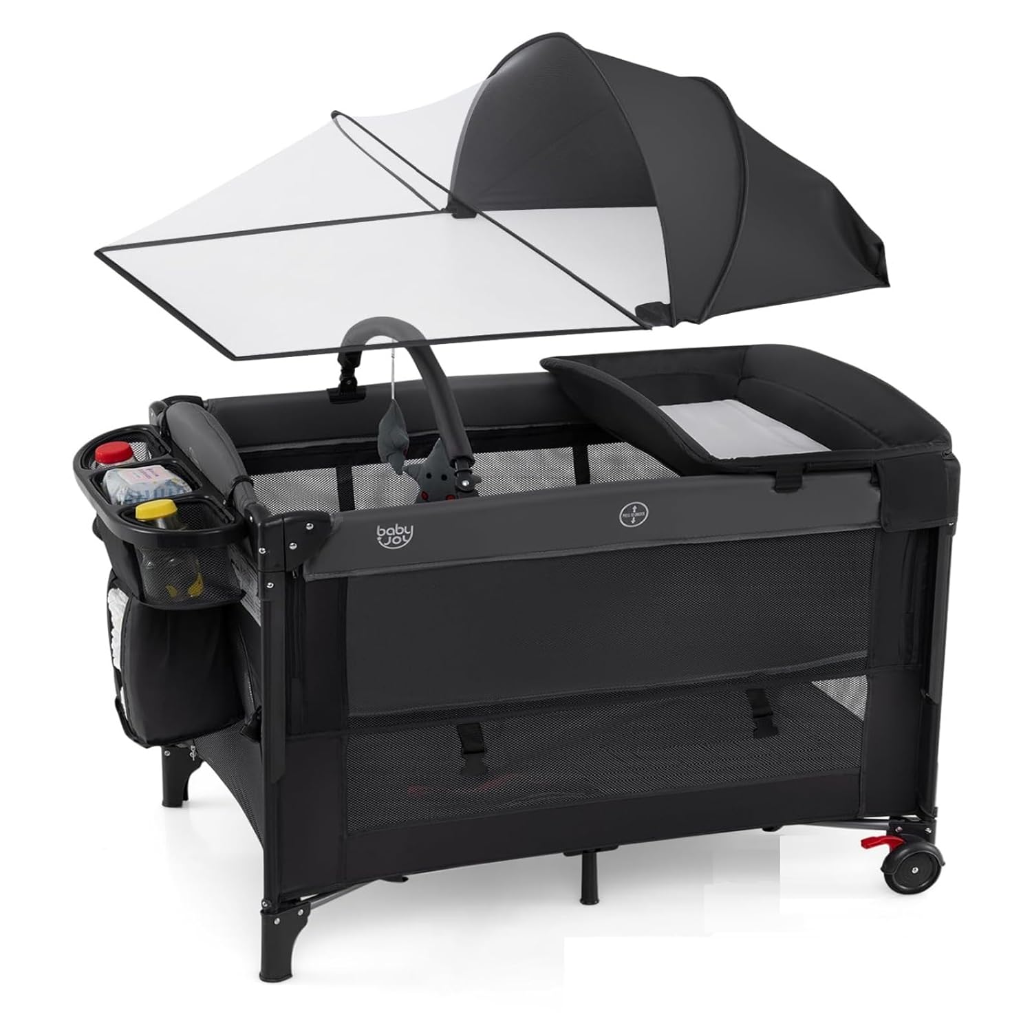 5-in-1 Pack and Play with Canopy for Newborns and Toddlers