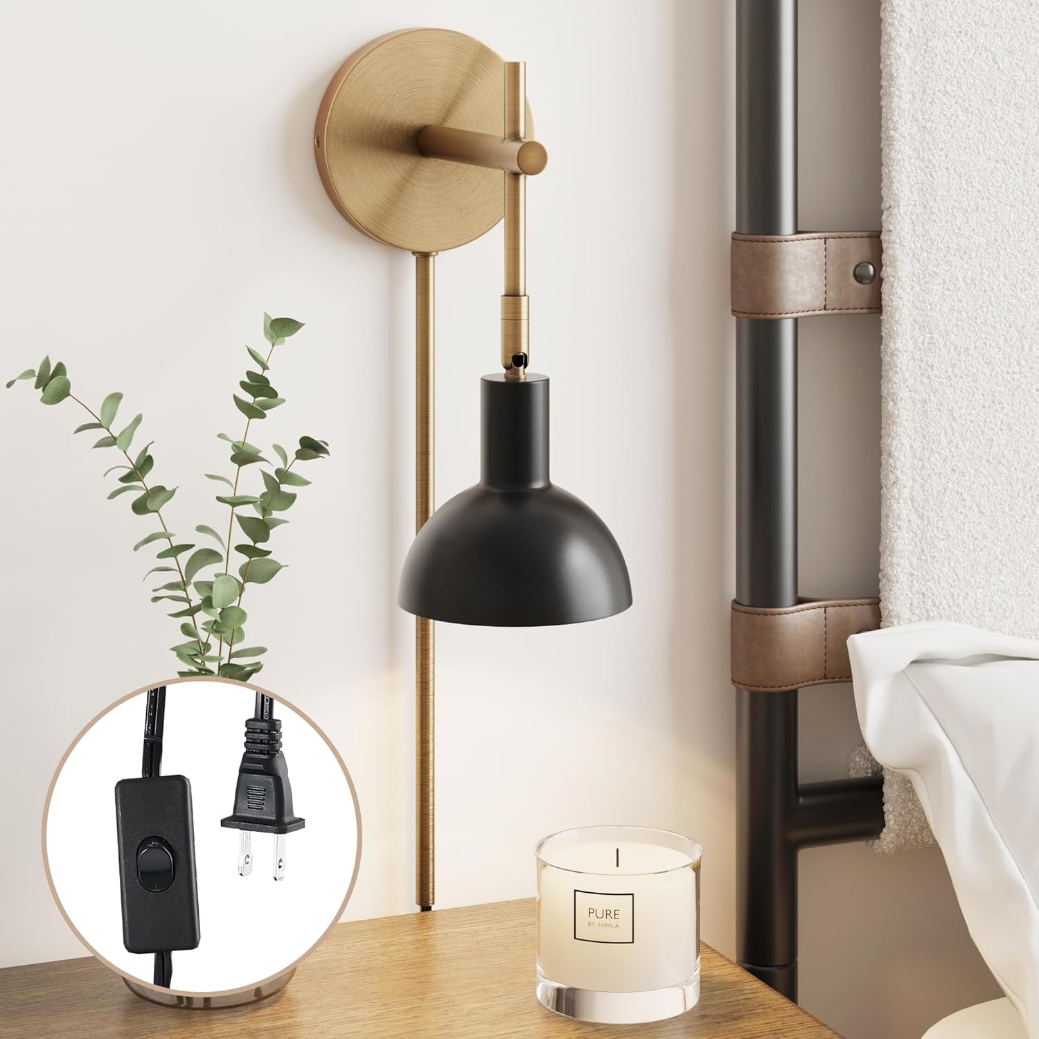Tamlin Wall Light Fixture for Elegant Living Room Decor