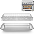 Stainless Steel Baking Tray Pan and Air Fryer Basket - Durable