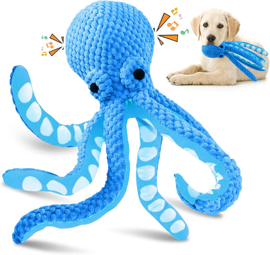Interactive Octopus Dog Toy by Jeefome