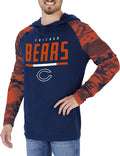 Zubaz NFL Teams Men's Lightweight Pullover Hoodies (Style 2MH4)