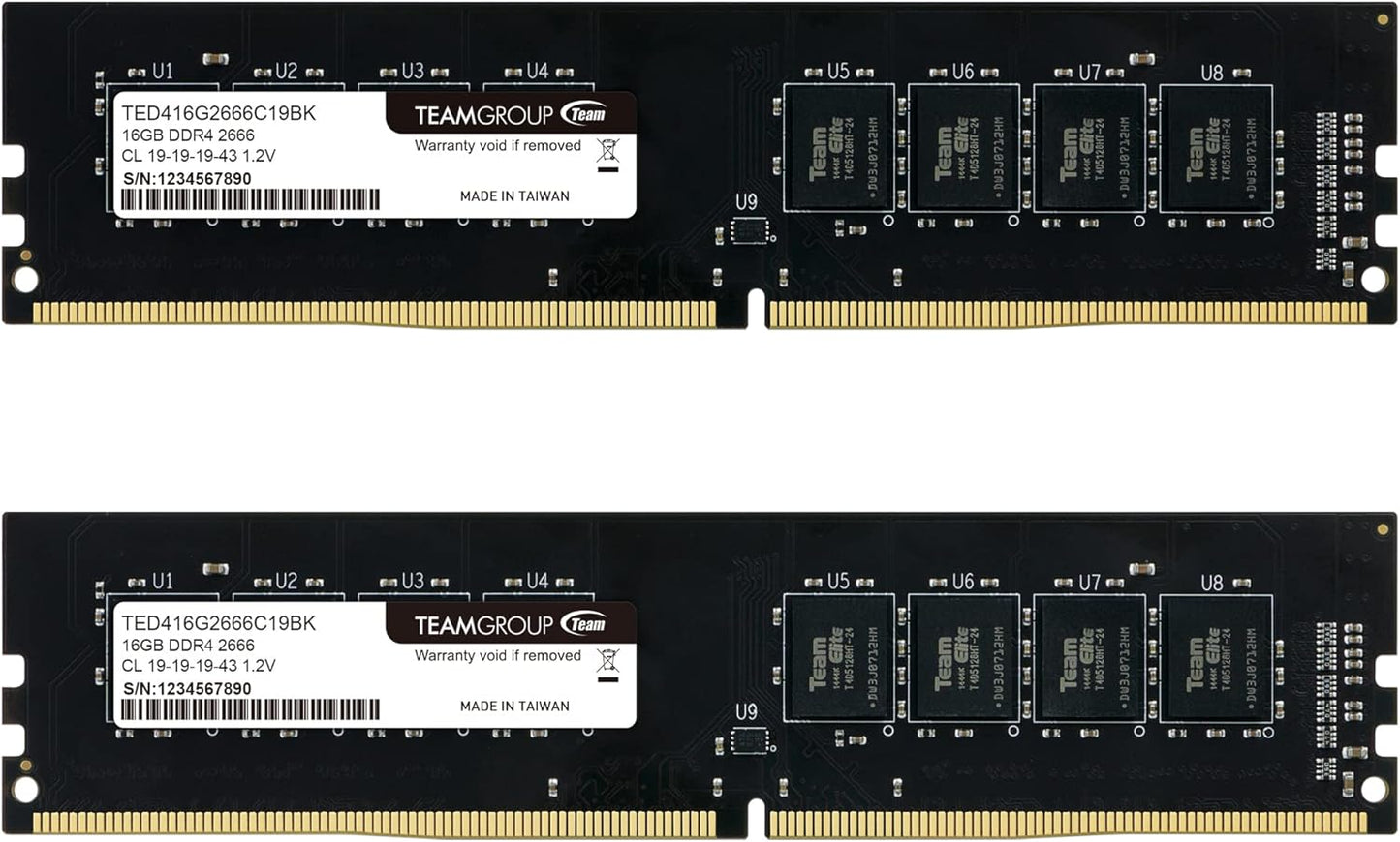 TEAMGROUP Elite DDR4 32GB Kit for High-Performance Computing