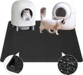 XL Cat Litter Mat 39x27in Waterproof Easy to Clean Rubber Mat