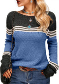 Womens Sweaters Fall 2025 Fashion Boho Trendy Lightweight Pullover
