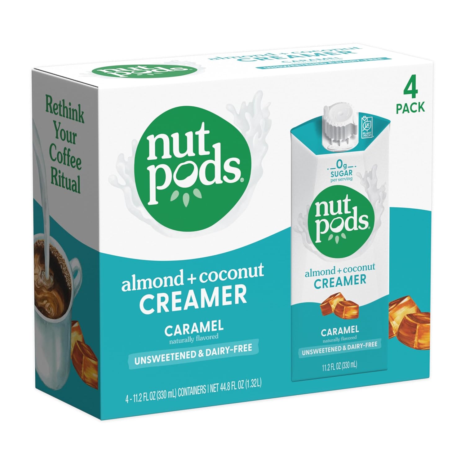 nutpods Caramel Keto Creamer - Dairy-Free Bliss