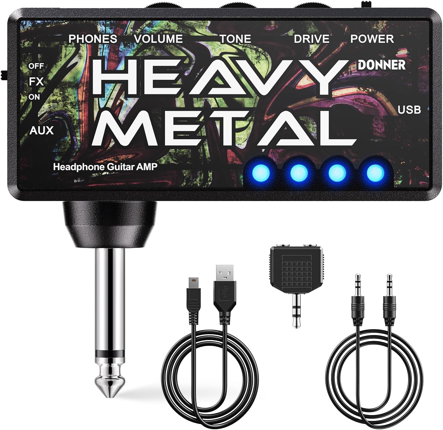 Pocket-Sized Heavy Metal Amp by Donner