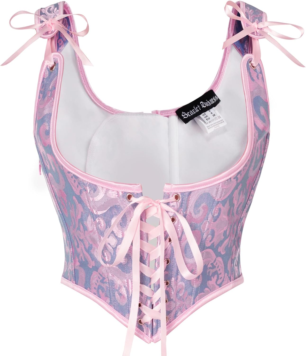 Scarlet Darkness Corset Tops for Women Renaissance Underbust