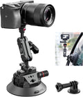 ULANZI SC-02 Suction Mount for DSLR Cameras and Action Cameras