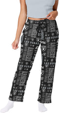 FOCO Women's NFL Logo Comfy Pants for Casual Outfits