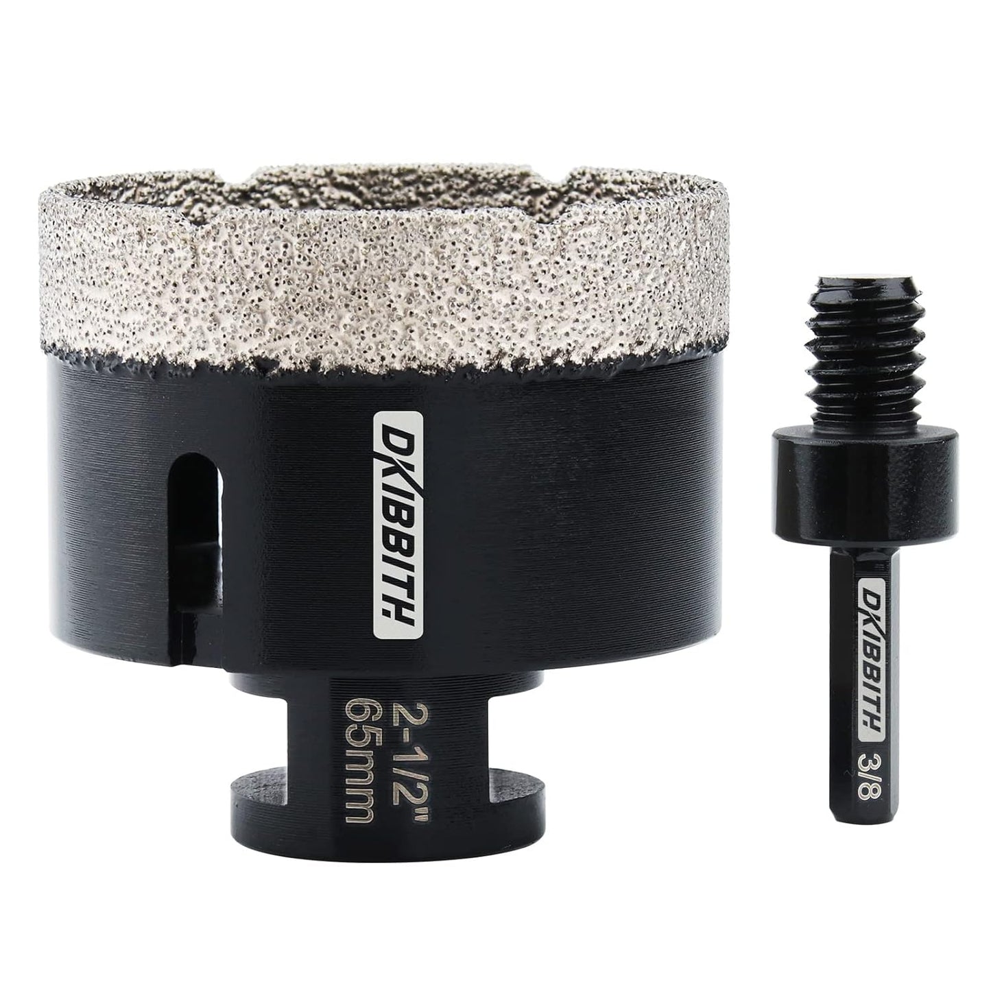 2-1/2 in Dry Diamond Hole Saw for Granite and Marble Cutting