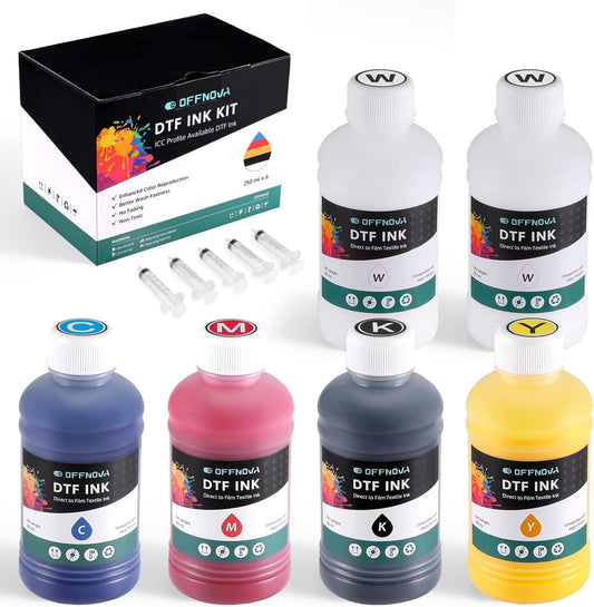 Vibrant DTF Ink Kit: 1500ML for Epson Printers