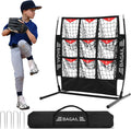 Baseball and Softball Pitching Net 9-Pocket Target - Precise Practice