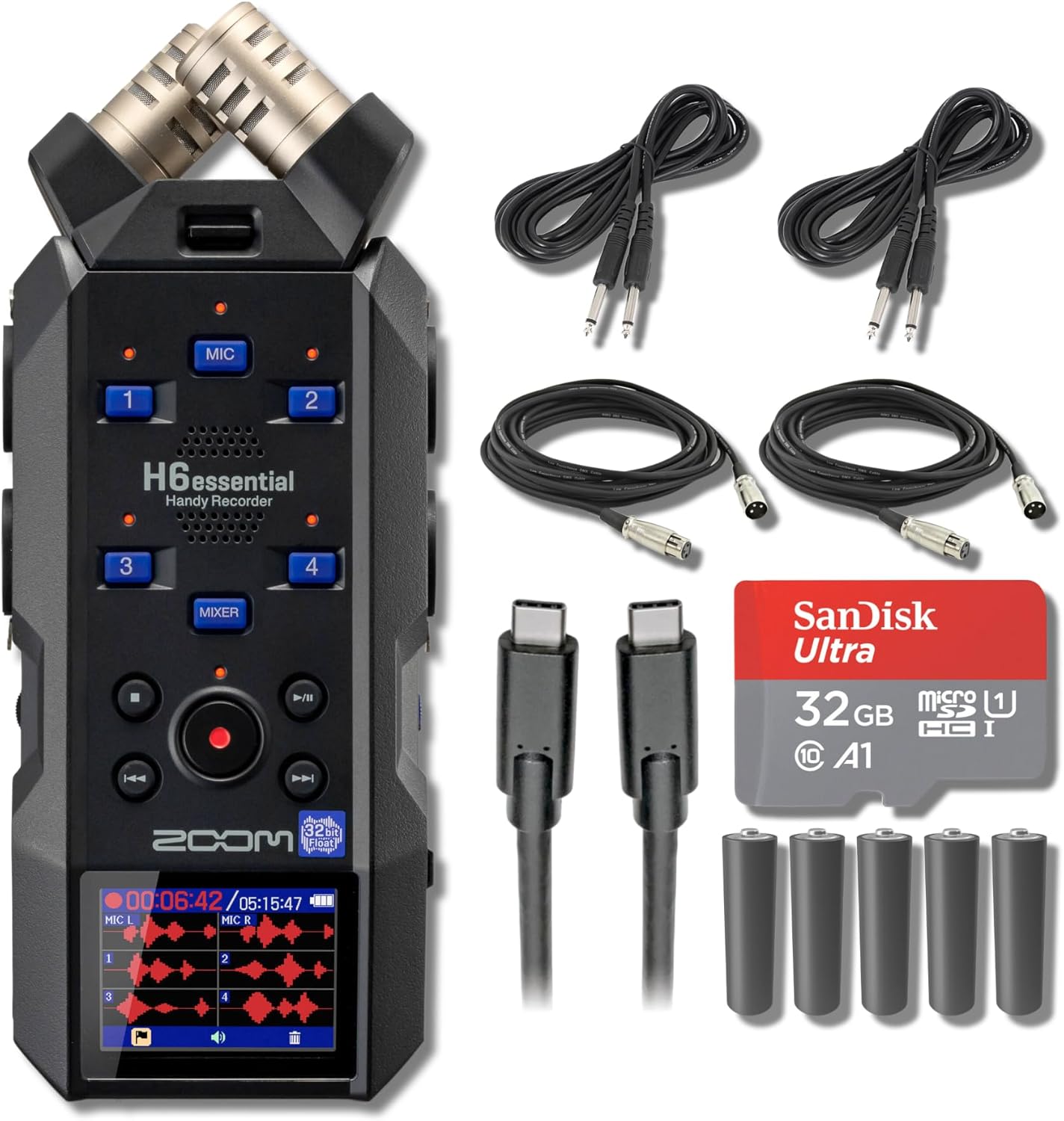 Zoom H6essential 6-Track 32-Bit Float Audio Recorder Review