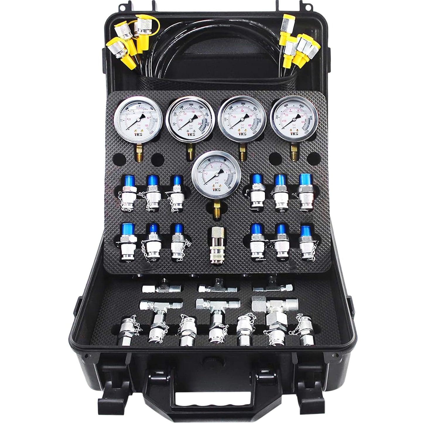 VEVOR Hydraulic Pressure Test Kit for Excavator Machinery
