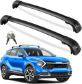 220LBS Lockable Roof Rack Cross Bars for KIA Sportage SX - Anti-Theft