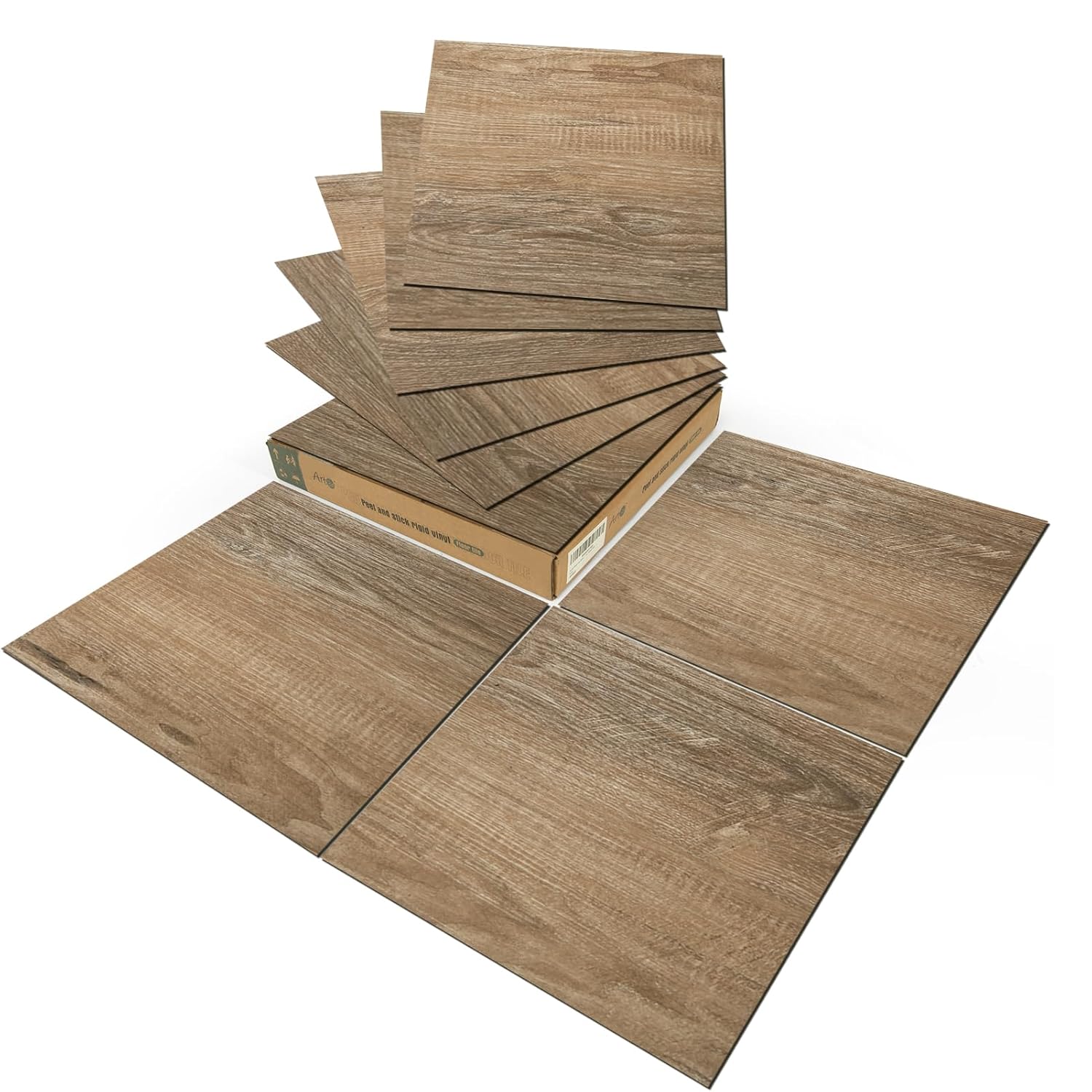 Art3d Peel and Stick Vinyl Floor Tiles for Easy Home Upgrade