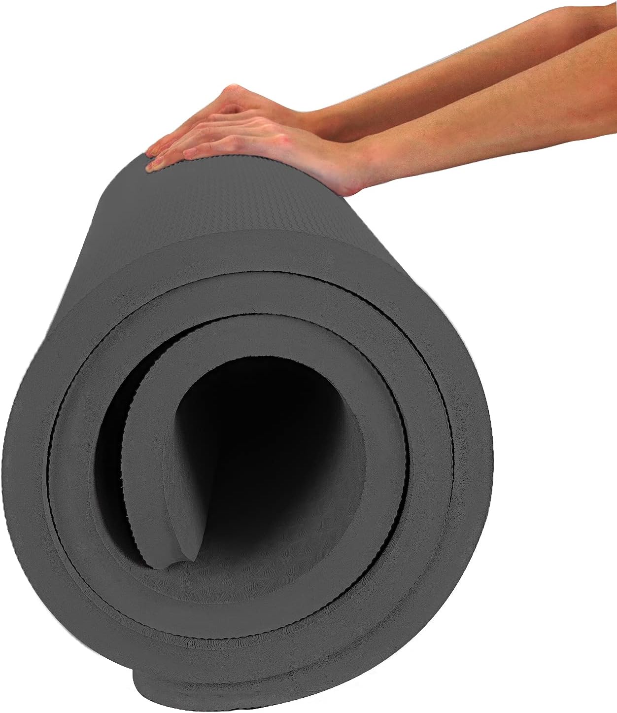 Non-Slip Large TPE Yoga Mat - Hatha Yoga Essential